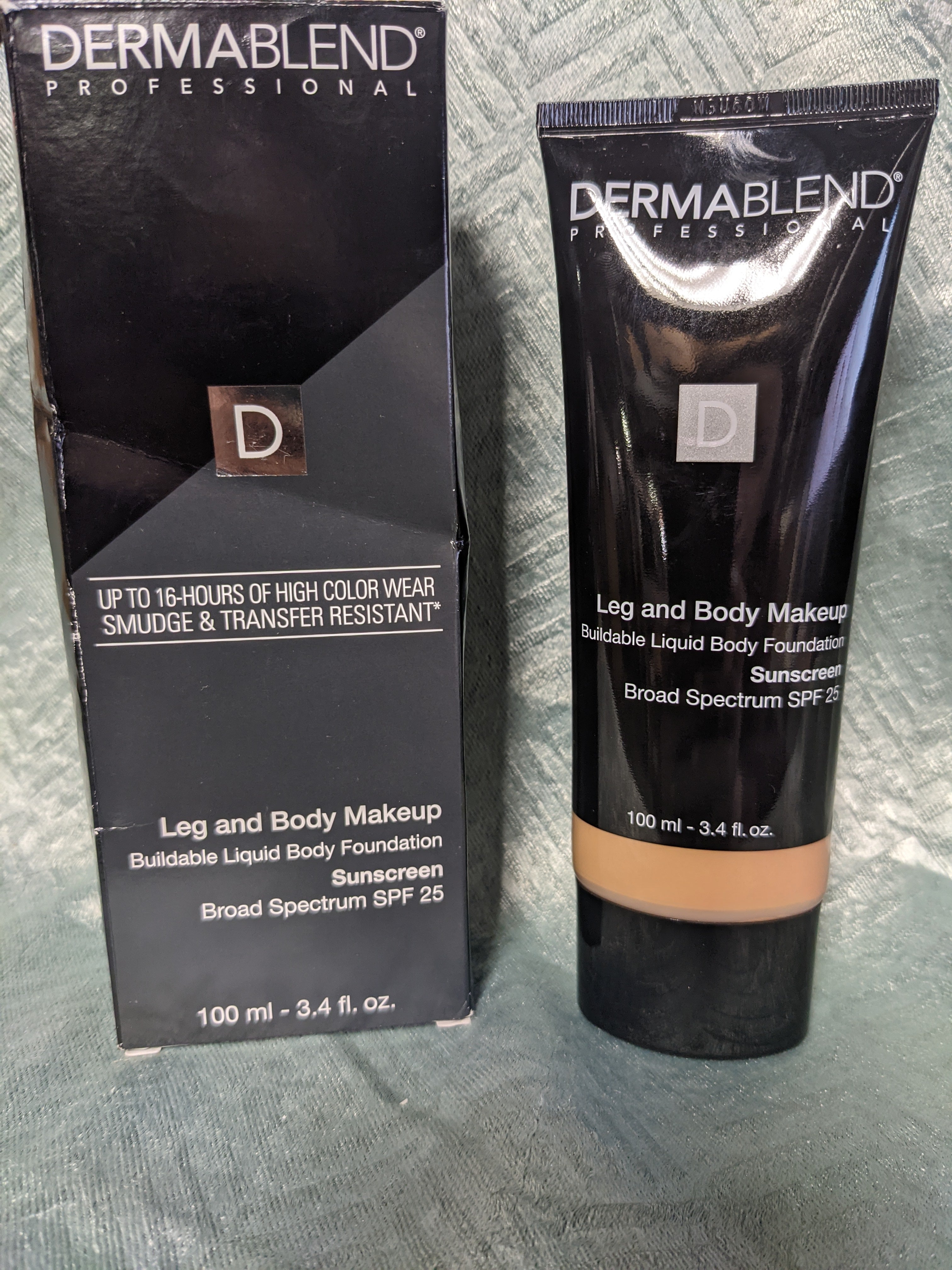 Dermablend Leg and Body Makeup, with SPF 25. Skin Perfecting Body Foundation for Flawless Legs with a Smooth, Even Tone Finish, 3.4 Fl. Oz. (7474580947182)